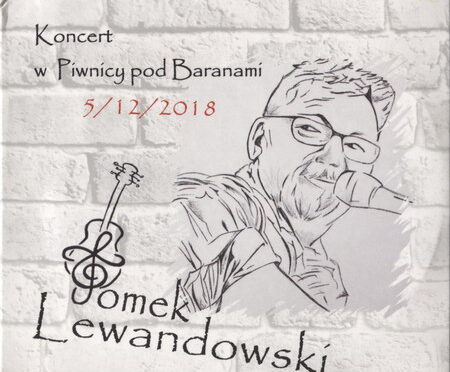 Tomek Lewandowski – Koncert W Piwnicy Pod Baranami